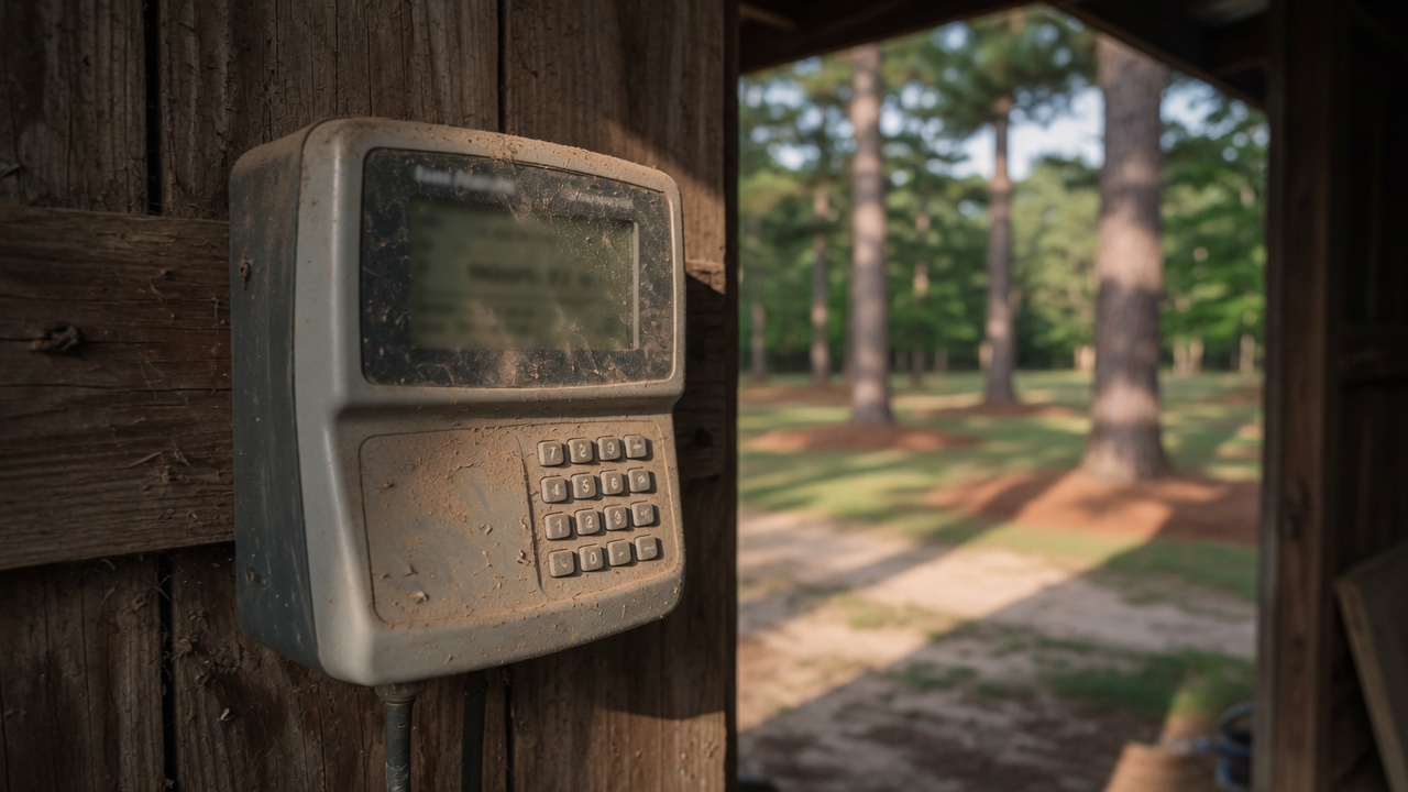 Irrigation Controller Repair — Willis job