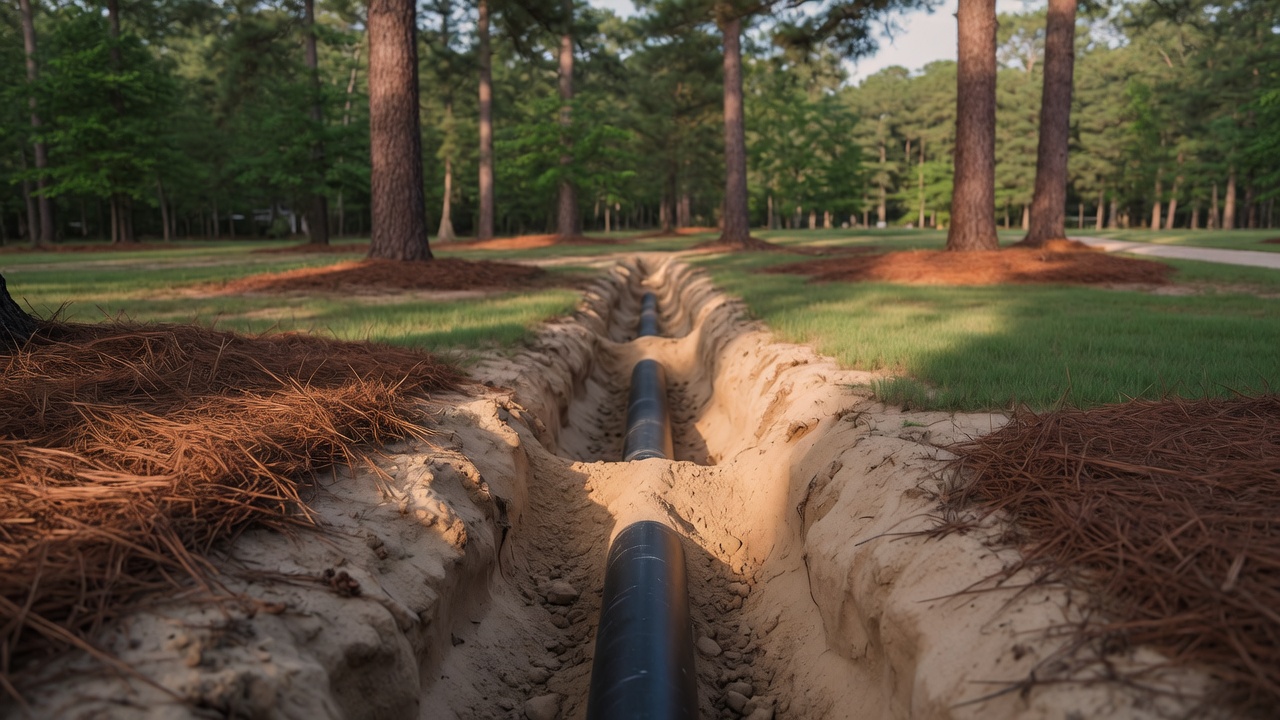 Irrigation System Rebuild — Willis job