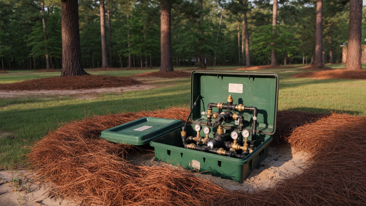 Sprinkler Valve Repair in Conroe